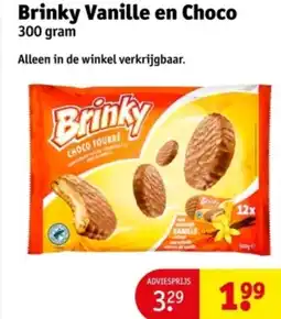 Kruidvat Brinky Vanille en Choco aanbieding