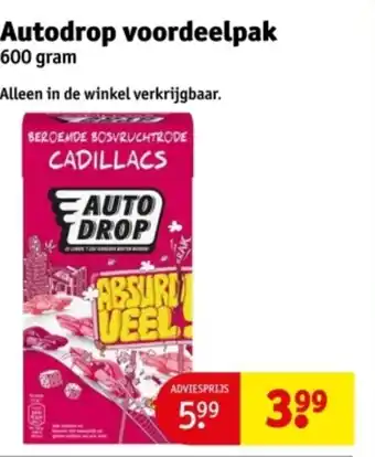 Kruidvat Autodrop voordeelpak aanbieding