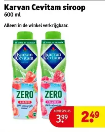 Kruidvat Karvan Cevitam siroop aanbieding
