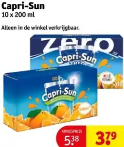 Kruidvat Capri-Sun aanbieding