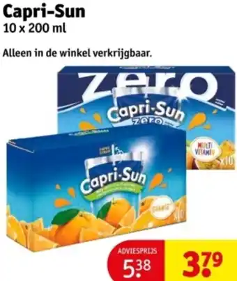 Kruidvat Capri-Sun aanbieding