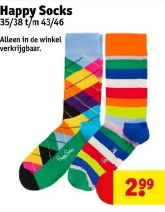 Kruidvat Happy Socks aanbieding