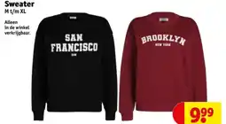 Kruidvat Sweater aanbieding