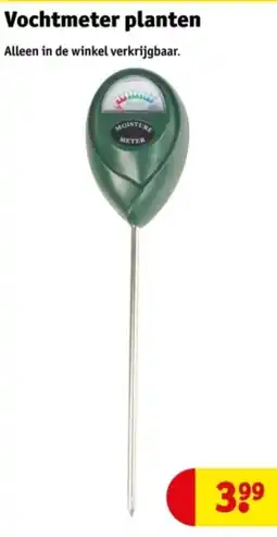 Kruidvat Vochtmeter planten aanbieding
