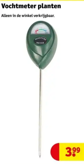 Kruidvat Vochtmeter planten aanbieding