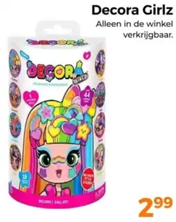 Trekpleister Decora Girlz aanbieding