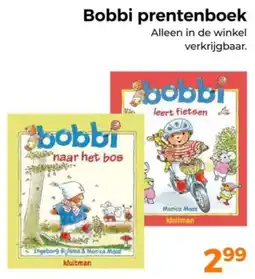 Trekpleister Bobbi prentenboek aanbieding