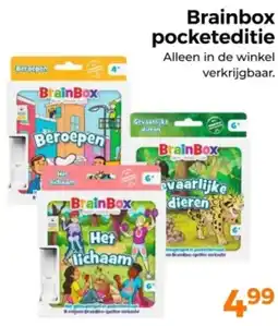 Trekpleister Brainbox pocketeditie aanbieding