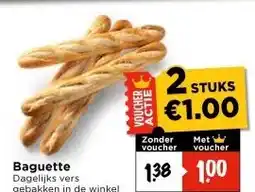 Vomar Voordeelmarkt Baguette aanbieding