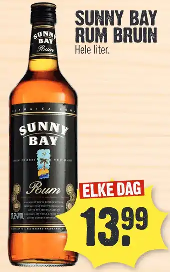Super Dirck 3 SUNNY BAY RUM BRUIN aanbieding