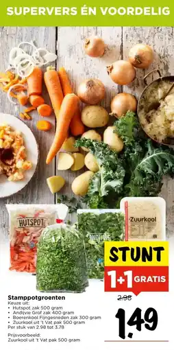 Vomar Voordeelmarkt Stamppotgroenten aanbieding