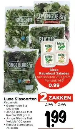 Vomar Voordeelmarkt Luxe Slasoorten aanbieding