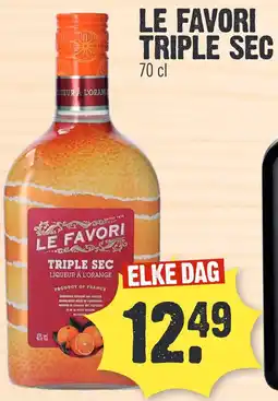 Super Dirck 3 LE FAVORI TRIPLE SEC aanbieding