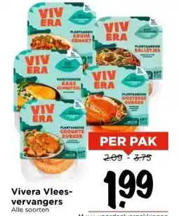 Vomar Voordeelmarkt Vivera Vleesvervangers aanbieding