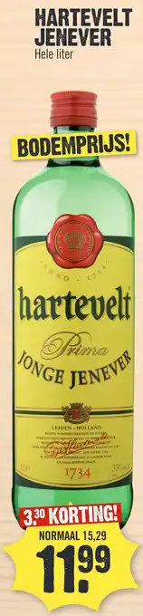 Super Dirck 3 HARTEVELT JENEVER aanbieding