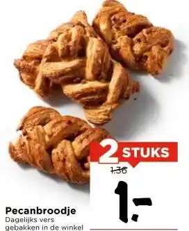 Vomar Voordeelmarkt Pecanbroodje aanbieding