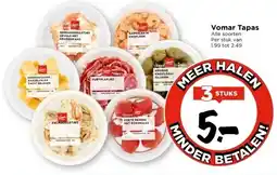Vomar Voordeelmarkt Vomar Tapas aanbieding