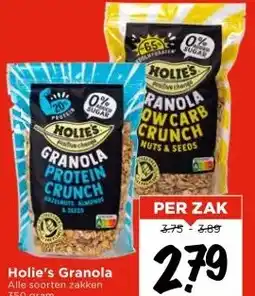 Vomar Voordeelmarkt Holie's Granola aanbieding