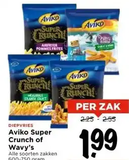 Vomar Voordeelmarkt Aviko Super Crunch of Wavy's aanbieding