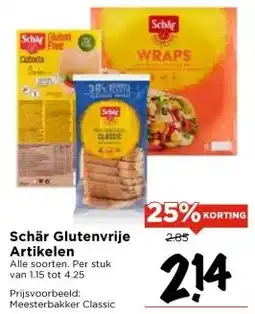 Vomar Voordeelmarkt Schär Glutenvrije Artikelen aanbieding