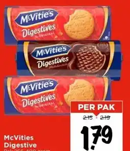 Vomar Voordeelmarkt McVities Digestive aanbieding