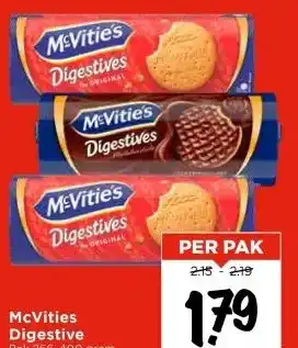 Vomar Voordeelmarkt McVities Digestive aanbieding