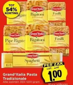 Vomar Voordeelmarkt Grand'Italia Pasta Tradizionale aanbieding