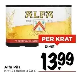 Vomar Voordeelmarkt Alfa Pils aanbieding