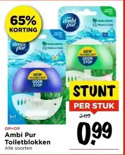 Vomar Voordeelmarkt Ambi Pur Toiletblokken aanbieding