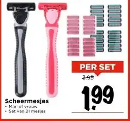 Vomar Voordeelmarkt Scheermesjes aanbieding