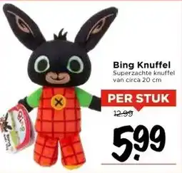 Vomar Voordeelmarkt Bing Knuffel aanbieding