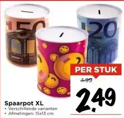 Vomar Voordeelmarkt Spaarpot XL aanbieding