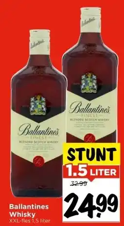 Vomar Voordeelmarkt Ballantines Whisky aanbieding