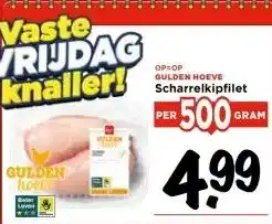 Vomar Voordeelmarkt GULDEN HOEVE Scharrelkipfilet aanbieding
