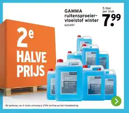 GAMMA GAMMA ruitensproeier- vloeistof winter aanbieding