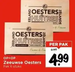 Vomar Voordeelmarkt Zeeuwse Oesters aanbieding