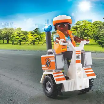 Bol.com PLAYMOBIL City Life Eerste hulp balans racer - 70052 aanbieding