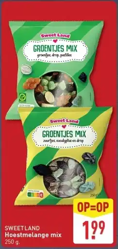ALDI Sweet-land hoestmelange mix aanbieding
