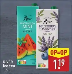 ALDI River ice tea aanbieding