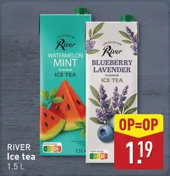 ALDI River ice tea aanbieding