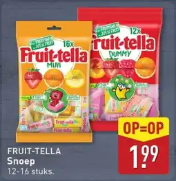 ALDI Fruit-tella Snoep aanbieding