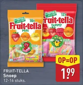 ALDI Fruit-tella Snoep aanbieding