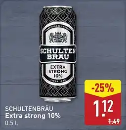 ALDI Schultenbräu Extra strong 10% aanbieding