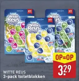 ALDI Witte reus 3-pack toiletblokken aanbieding