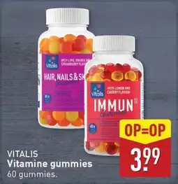 ALDI Vitalis Vitamine gummies aanbieding