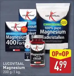 ALDI Lucovitaal magnesium aanbieding