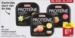ALDI Milsani Proteïne kwark aanbieding