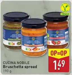 ALDI Cucina nobile bruschetta spread aanbieding