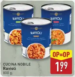 ALDI Cucina nobile ravioli aanbieding