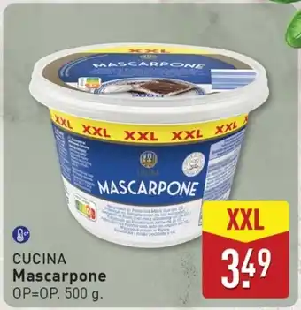ALDI Cucina mascarpone XXL aanbieding
